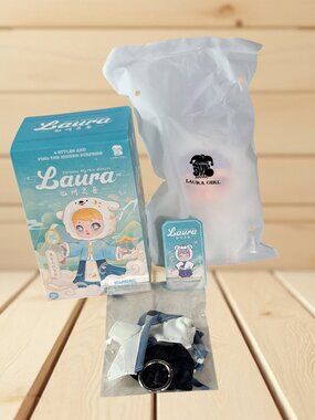 Laura Girl Chinese Mythic Beasts Confirmed White Tiger Plush Pendent Keychain